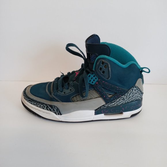 Jordan Spizike Space Blue Sneakers - Picture 7 of 13